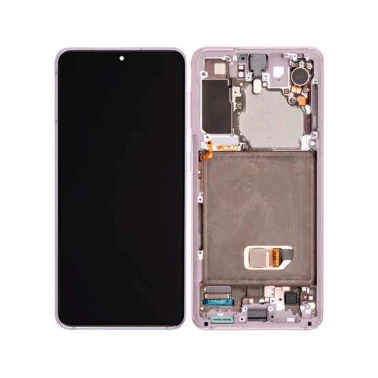 Touch+Display+Frame Samsung Galaxy S21 5G/G991 with Camera Service Pack Violet Phantom Touch+Display+Frame Samsung Galaxy S21 5G/G991 with Camera Service Pack Violet Phantom